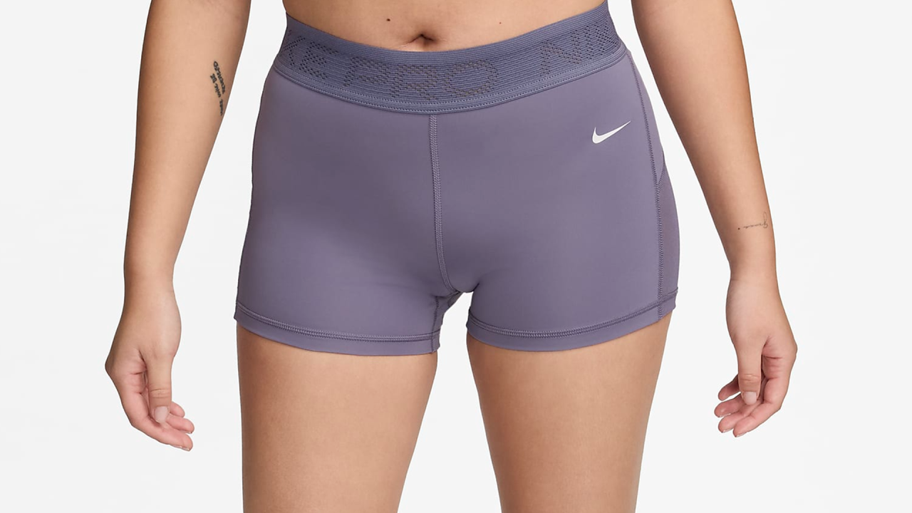 Women's Mid-Rise 3" Mesh-Paneled Shorts.png