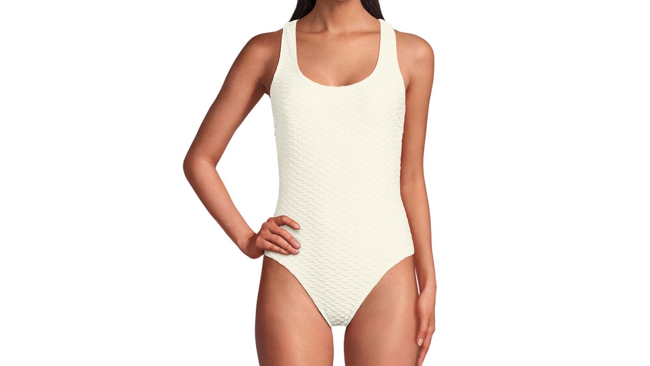 Women's Texture Chlorine Resistant X-Back High Leg Tugless One Piece Swimsuit .jpg