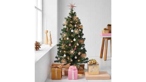 Wondershop 3-Foot Pre-Lit Alberta Spruce Clear Lights Artificial Christmas Tree