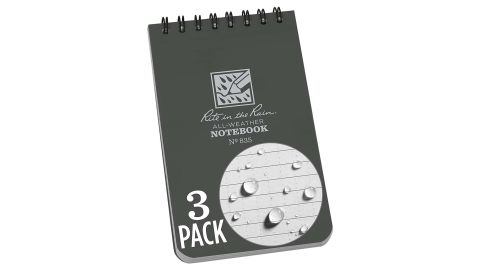 essential remote working products Rite in the Rain All-Weather Top-Spiral Notebook, 3 Pack