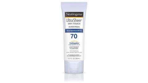 essential remote working products Neutrogena Ultra Sheer Dry Sunscreen Lotion