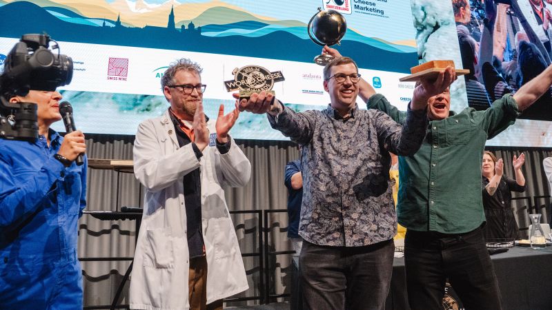 
                            ‘Three cheeses on, we could still taste it’: Swiss Gruyère crowned the world’s best cheese