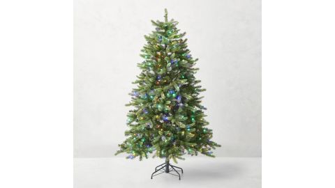 Valley Fir LED Lit Faux Christmas Tree