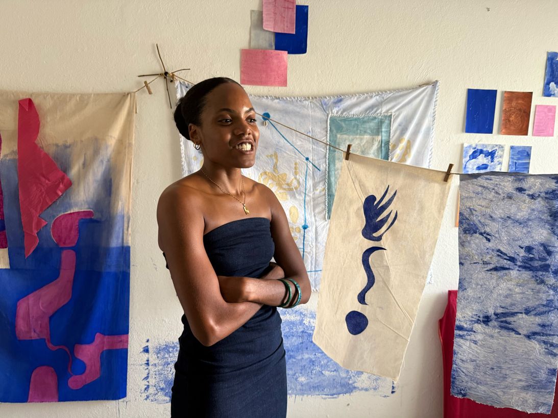 Wyssolela Moreira says the Globo gives artists access to downtown Luanda that they wouldn't normally have.