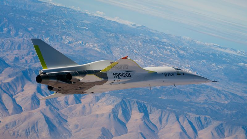 Boom: America’s answer to Concorde completes its first supersonic flight | CNN