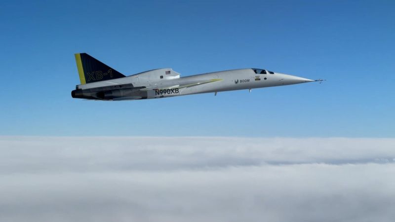 Boom: America’s answer to Concorde completes its first supersonic flight | CNN