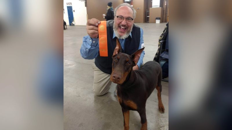 A Colorado dog breeder has been found dead and his Doberman pinscher puppies are missing