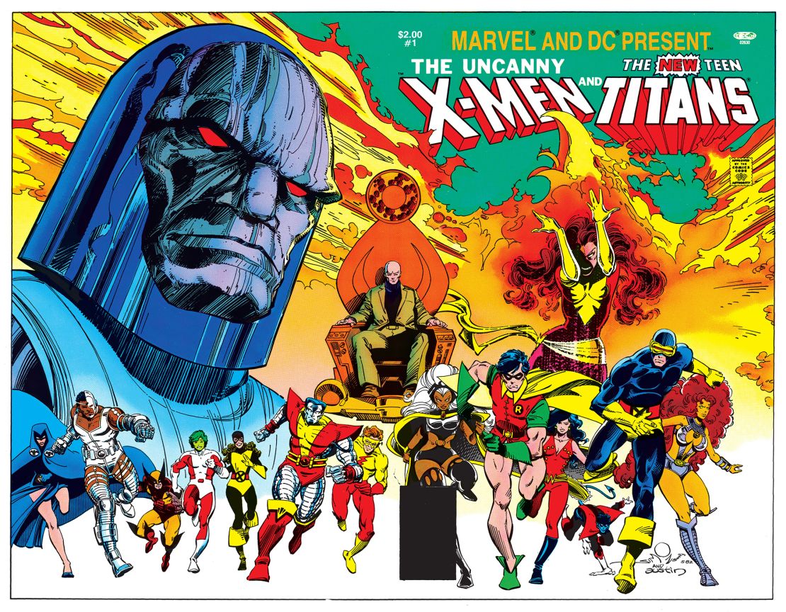 The comic "Marvel and DC Present Featuring the Uncanny X-Men and the New Teen Titans #1", will be reprinted in the upcoming collection. The comic features artwork by Walt Simonson.