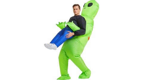 Yeahbeer Inflatable Alien Rider Costume Halloween Costume_
