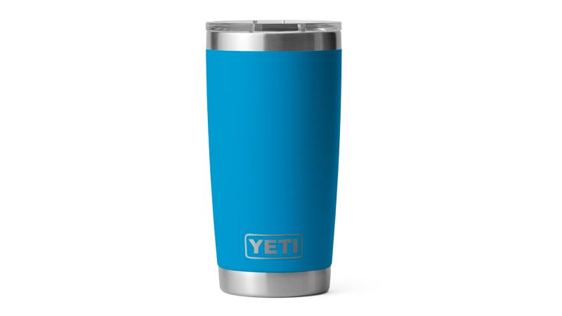 YETI Rambler 20 oz Tumbler 青Big wave Yeti Rambler 20 oz Tumbler MS -Big Wave Blue — REAL Watersports