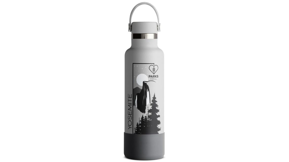 Hydro Flask Bottle, Standard Mouth, White, 21 Ounce