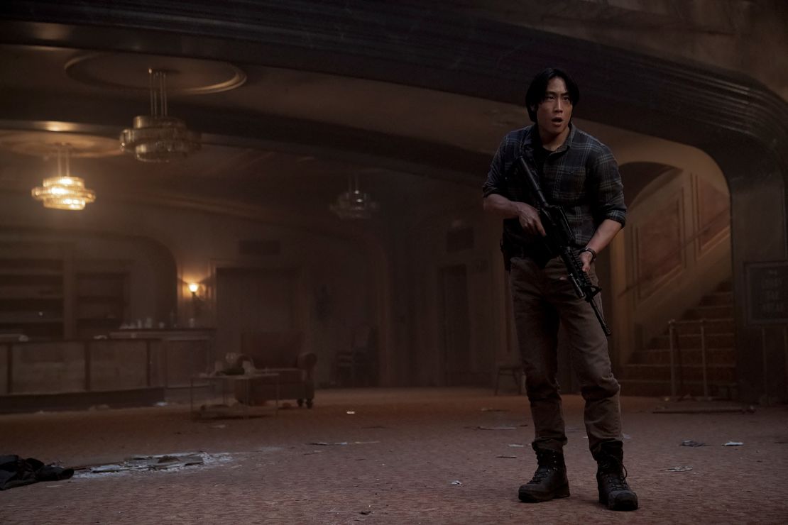 Young Mazino in 'The Last of Us.'