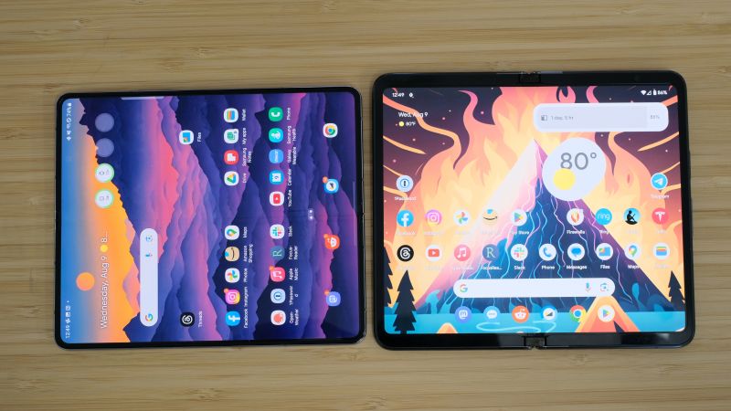 Samsung Galaxy Z Fold 5 Vs. Google Pixel Fold | CNN Underscored