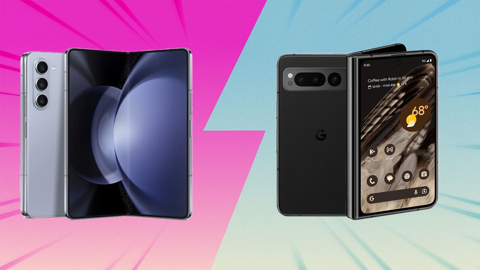 Samsung Galaxy Z Fold 5 vs. Google Pixel Fold