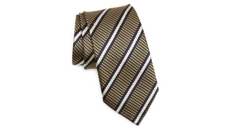 Zegna Stripe Silk Tie