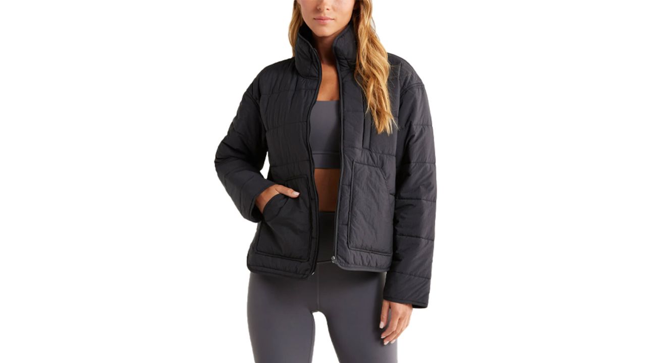 Zella Quilted Packable Jacket