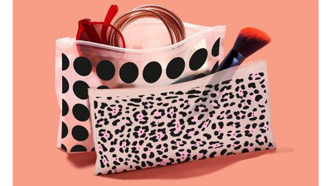Ziploc reusable makeup and travel accessories bag