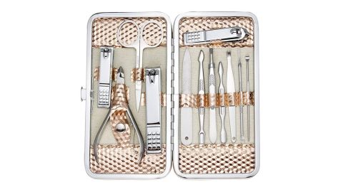 Zisson Professional Nail Care Set with Travel Case