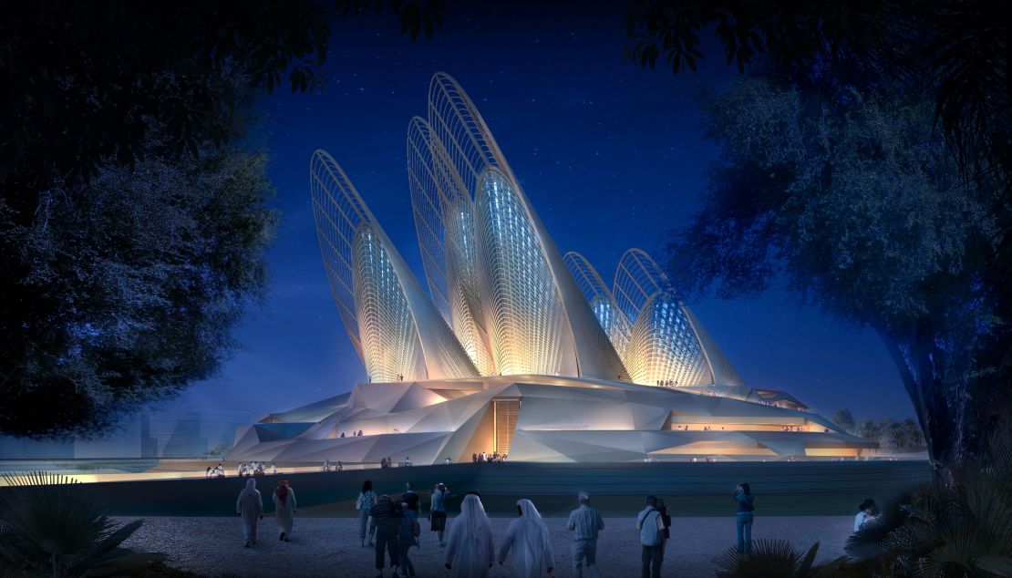 Zayed National Museum, pictured here in a digital rendering, is expected to open in late 2025.