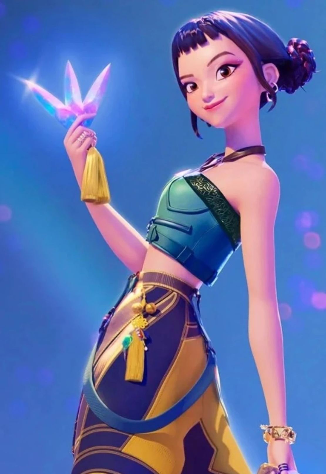 Zoey, de "KPop Demon Hunters".