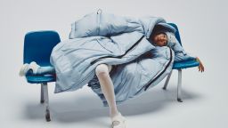 Konel's ZZZN Sleep Aparel System, a "smart" puffer jacket for power naps.