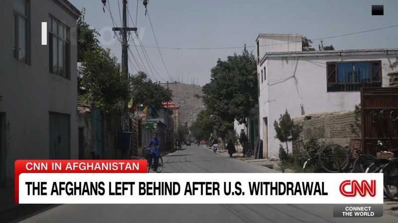 Afghans left behind after the U.S. withdrawal speak out