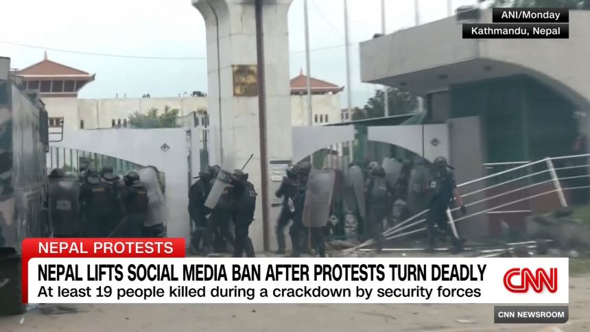 <p>Nepal’s government has lifted a ban on about two dozen social media platforms after major youth-lead protests across the country. CNN's Hanako Montgomery reports.</p>