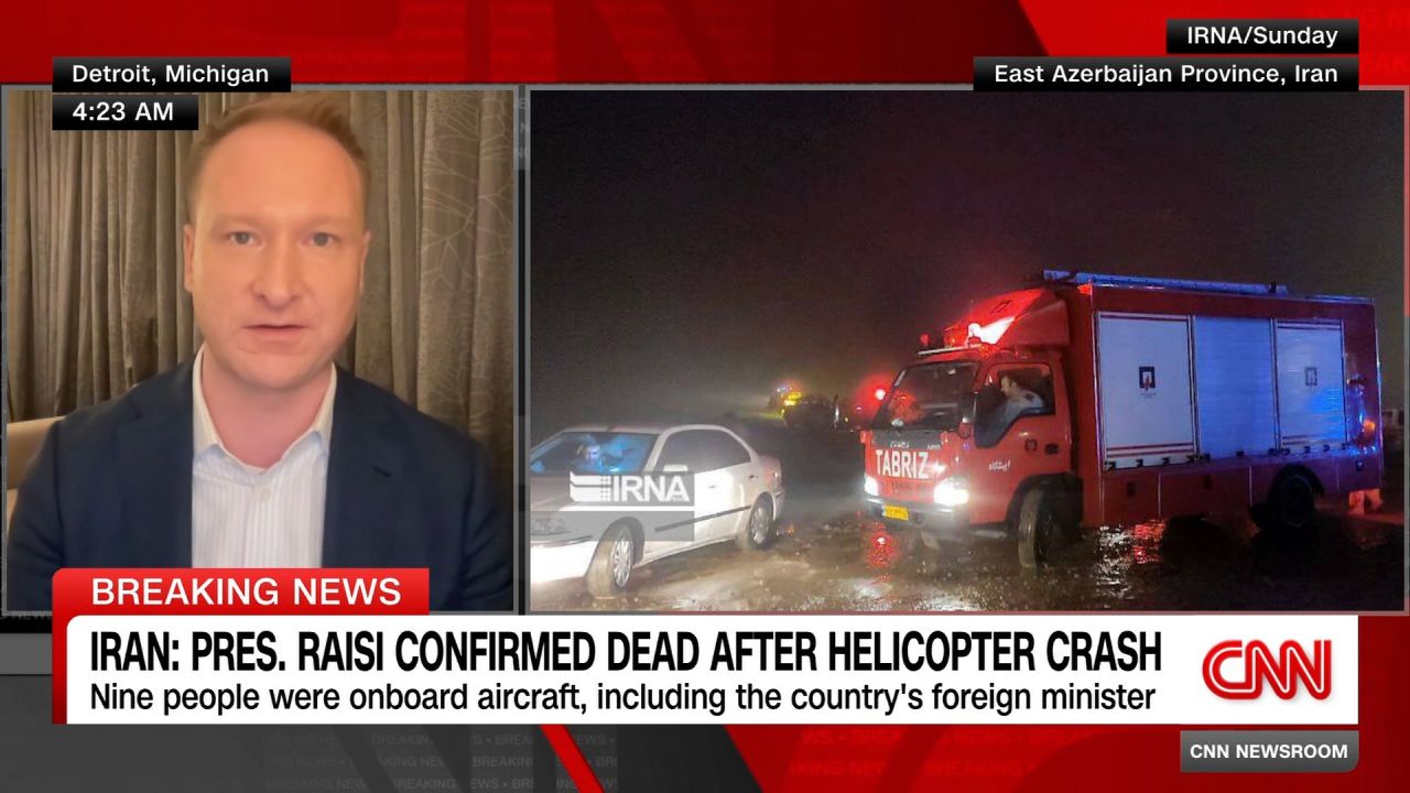 <p>CNN Senior White House Reporter Kevin Liptak looks at what considerations are influencing Washington's response to the death of Iran's president in a helicopter crash. </p>