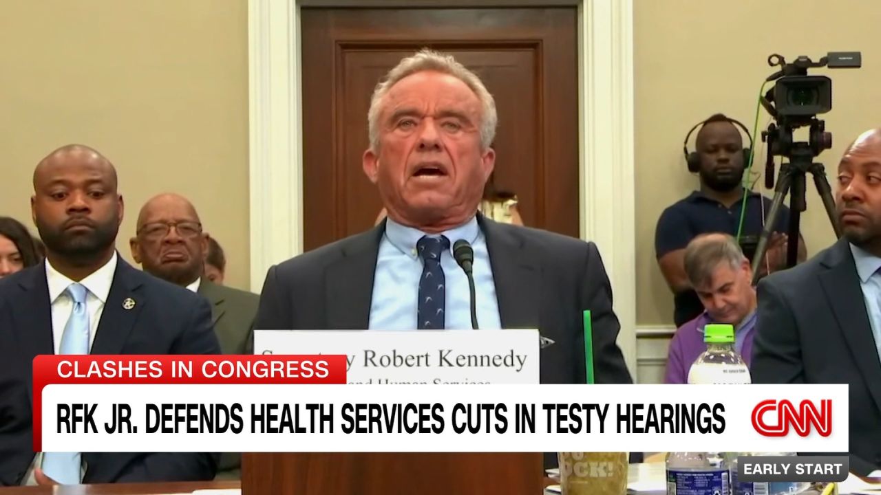 <p>U.S. lawmakers are pushing back on the new Health and Human Services Secretary's views on vaccinations and Medicaid assistance during a rowdy hearing on Capitol Hill. CNN's Tom Foreman reports.</p>
