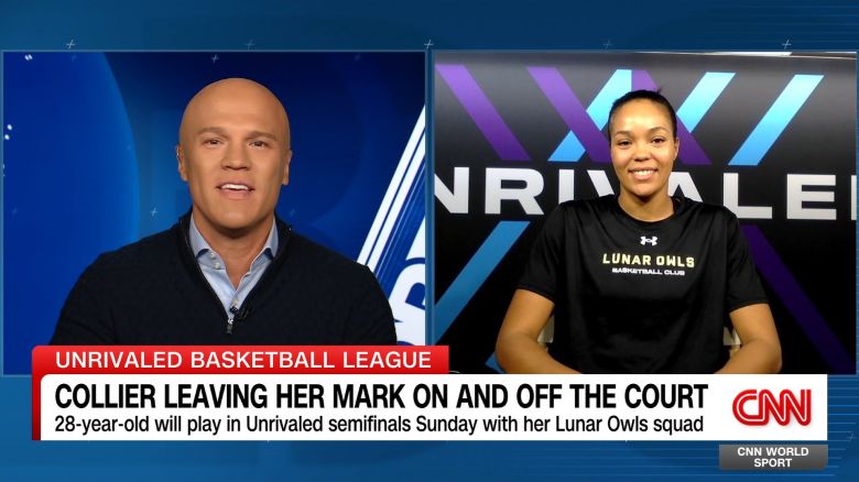 <p>WNBA superstar with the Minnesota Lynx, and 2x Olympic gold medalist, Napheesa Collier joins World Sport's Coy Wire to discuss her new venture as a co-founder of the new 3-on-3 league Unrivaled.</p>