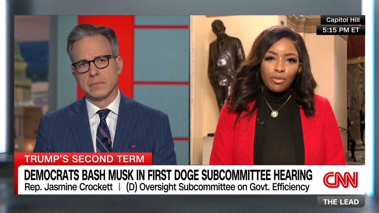 <p>Rep. Jasmine Crockett joins The Lead</p>
