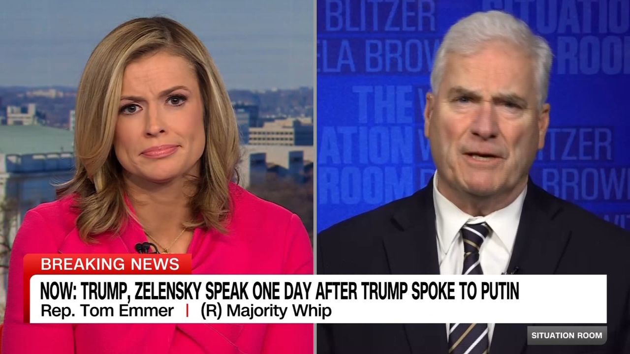 Majority Whip Emmer: Now seeing ‘first movement towards peace’ in ...