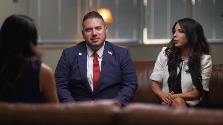 <p>Tony Delgado and Gabriela Berrospi, entrepreneurs and founders of multimedia brand Latino Wall Street, helped rally the Latino vote for President Donald Trump in 2024. As the administration has escalated ICE raids and deportations this year, they visited Washington D.C. and the White House to advocate for their community and immigration reform.</p>