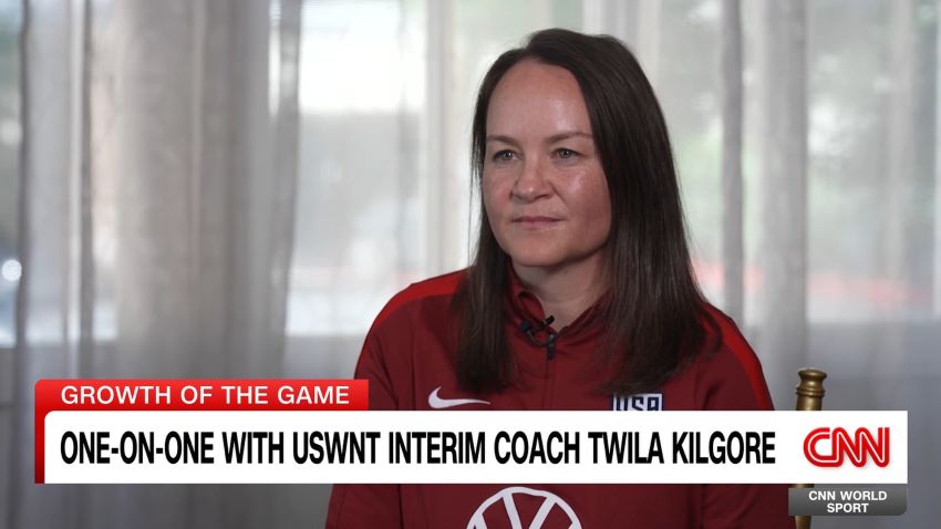 <p>USWNT interim head coach Twila Kilgore sits down with CNN Producer Jaide Garcia. </p>