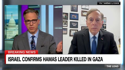 <p>Gen. David Petraeus joins The Lead</p>