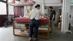 <p>Le Briand is one of the last matelassiers, or artisanal mattress makers, in France. The brand says their mattresses can last a lifetime, offering a sustainable alternative to mass produced bedding, Saskya Vandoorne reports. </p>
