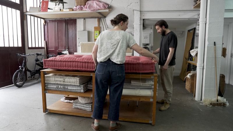 In Paris, artisanal mattress makers revive a century-old alternative to mass-market beds