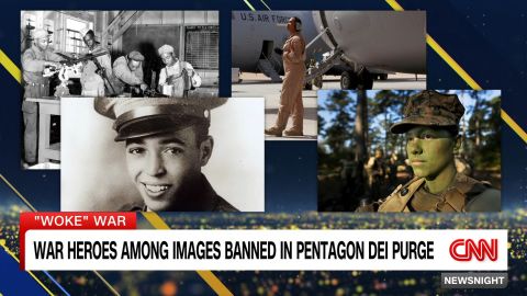 <p>The Associated Press reports that the Pentagon's efforts to purge DEI even includes images like one of the Enola Gay aircraft that dropped the atomic bomb on Hiroshima in WWII just because it had "gay" in its name. Van Jones says this isn't DEI -- it's an effort to remove "Black people, gay people and women from government website."</p>