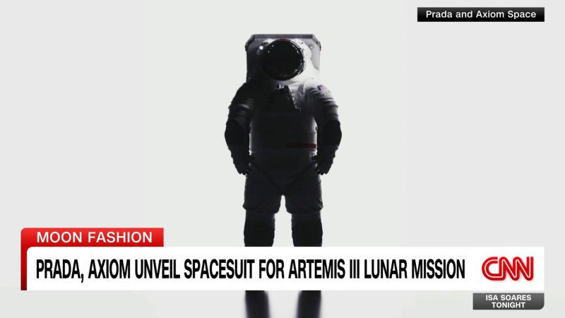 Prada and Axiom unveil spacesuit