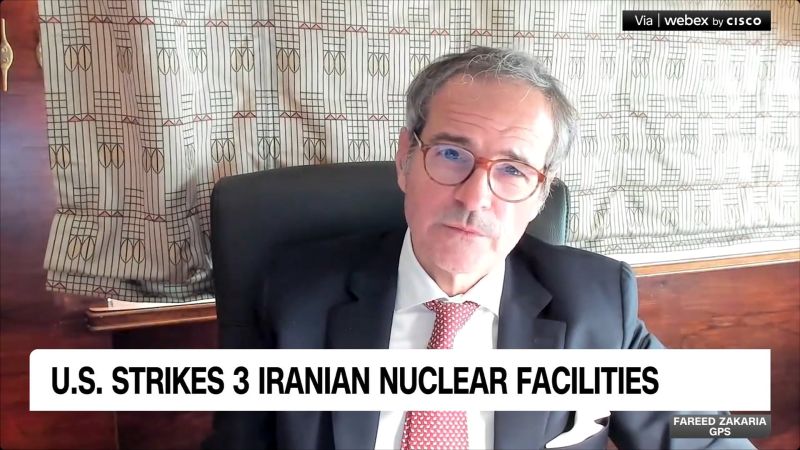 On GPS: UN nuclear chief assesses damage of US strikes on Iran’s nuclear program