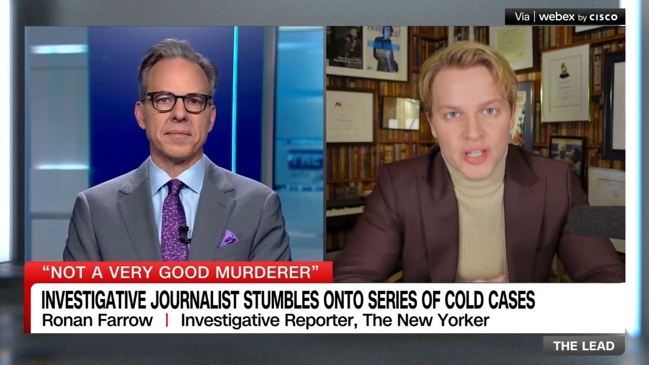 <p>Ronan Farrow joins The Lead </p>