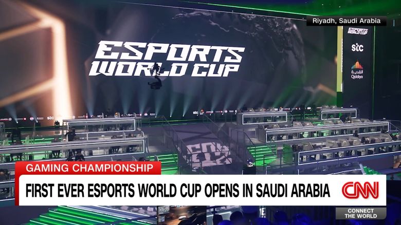 <p>Gamers from around the world are competing for $60 million in prize money in the first ever Esports World Cup, which kicked off this week in Saudi Arabia. CNN's Eleni Giokos is in Riyadh with a look at the rise of the sport. </p>