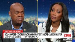 <p>Rep. LaMonica McIver (D-NJ) is facing federal charges for allegedly assaulting law enforcement officers after chaos broke out outside of an ICE detention facility in her home state. Prosecutors, however, dropped the federal trespassing charge against Newark Mayor Ras Baraka (D-NJ), who was arrested during the confrontation. Baraka says his arrest shouldn't have happened, and that politicians are being "targeted."</p>