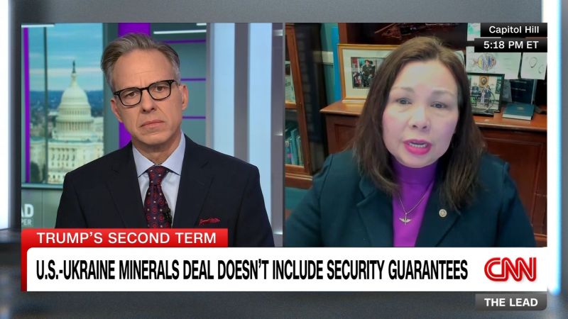 Dem Sen. Duckworth reacts to job cuts at Veterans Affairs