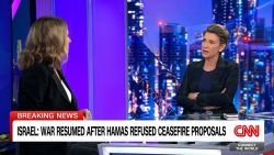 <p>As Israeli airstrikes in Gaza shatter the carefully negotiated ceasefire, Egyptian mediators are scrambling to revive the truce, but Israel is turning away from Arab mediators and towards the Trump administration. CNN’s Paula Hancocks and Becky Anderson discuss what this means for any prospect of a future deal.</p>