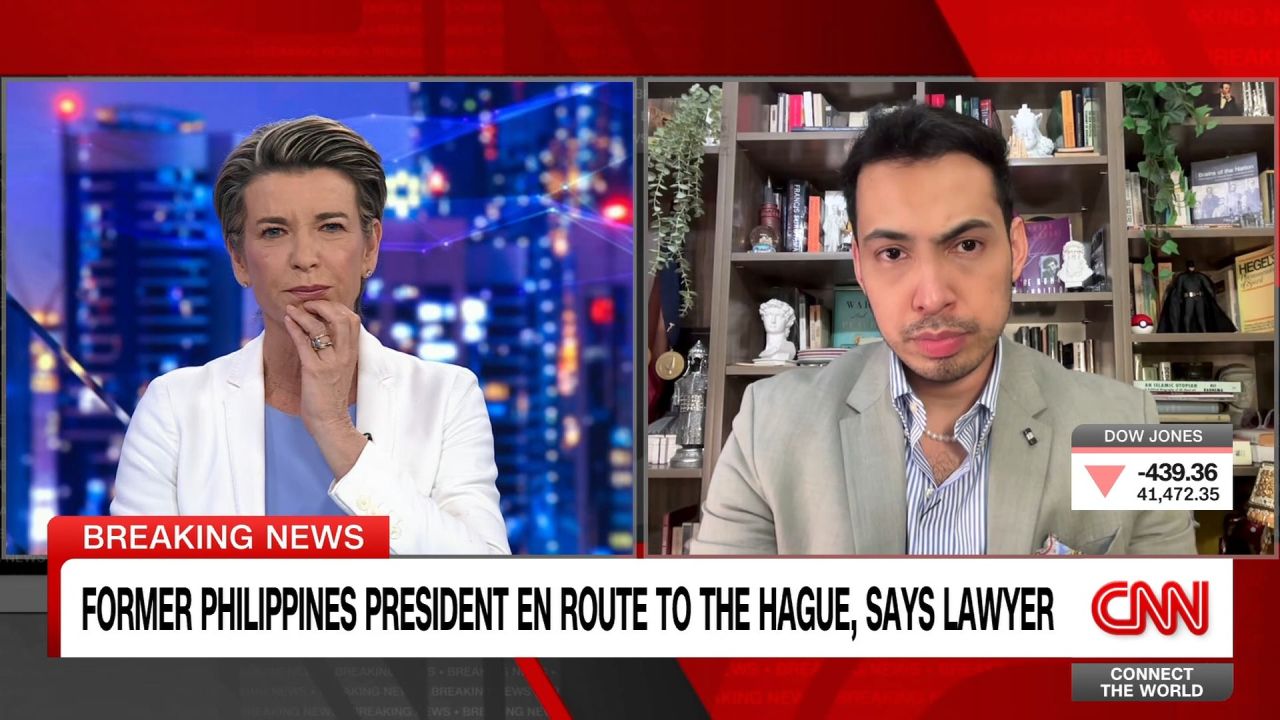<p>Former Philippines President Rodrigo Duterte is bound for The Hague, arrested for alleged crimes against humanity over killings during his brutal, anti-drug crackdown. Asia-based policy adviser Richard Heydarian talks to Becky Anderson about the charges, and how Duterte's supporters are reacting to his arrest.</p>