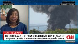 <p>CNN's Michael Holmes speaks to The Miami Herald's Jacqueline Charles about the resignation of Haiti's PM, and the political transition underway in the troubled Caribbean nation.</p>