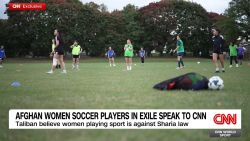 <p>The Afghan women’s football team has been unable to play since the Taliban returned to power in 2021. Now, FIFA is finally forming an Afghan women’s refugee team – so this is a long overdue step, and an unprecedented one for football’s governing body. World Sports Amanda Davies travels to the north of England to meet with several of the exiled players and hear about their yearslong fight for recognition, and why football remains such a lifeline for them. </p>