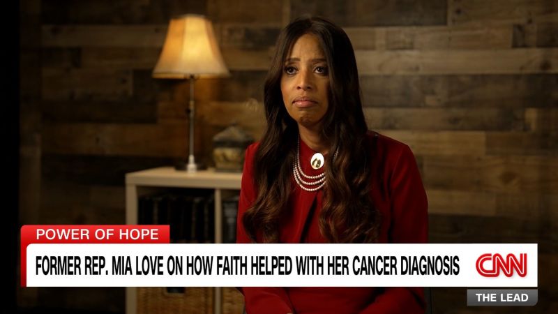 Mia Love on faith helping with her cancer diagnosis