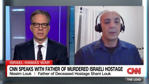 clipped thumbnail - the-lead-shani-louk-father-israel-palestine-hostage-jake-tapper - CNN ID 20648390 - 00:00:54;28
